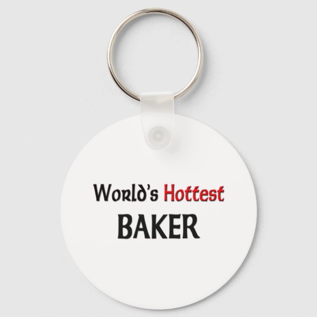 Porte-clés Worlds Hottest Baker (Recto)
