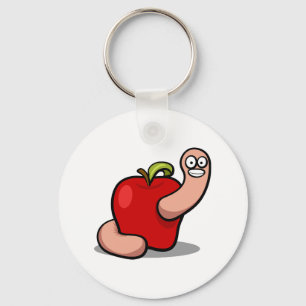 Porte-clés Worm En Porte - clé Apple