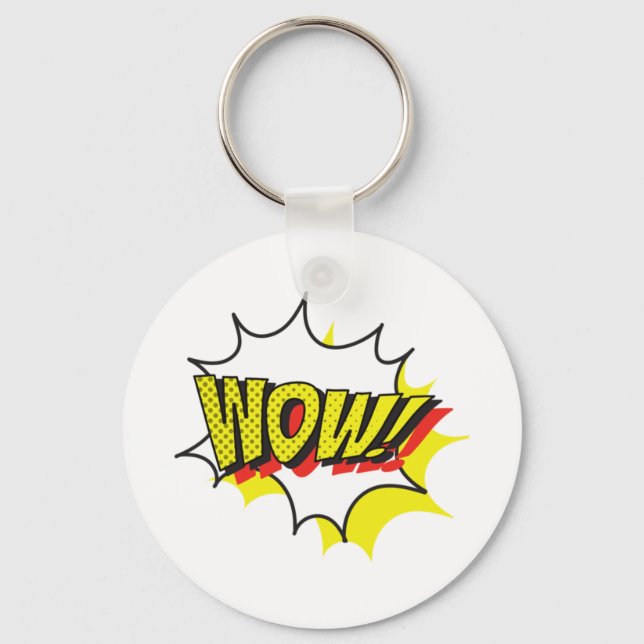 Porte-clés Wouah jour gratuit Classic (Recto)