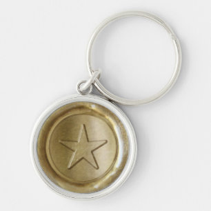 Porte-clés WSM - Gold Star -