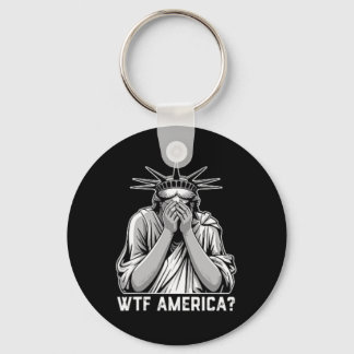Porte-clés Wtf America Trump