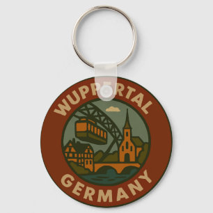Porte-clés Wuppertal Allemagne Art de ville