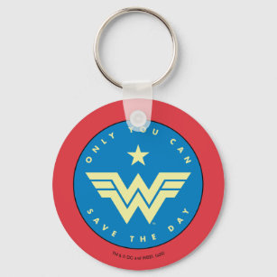 Porte-clés WW84   Wonder Woman Vous Ne Pouvez Sauver La Journ
