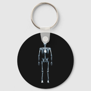 Porte-clés X-Ray Vision Blue Single Skeleton