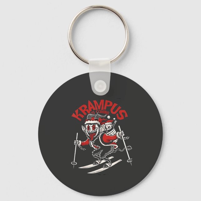 Porte-clés Xmas Gruss Vom Krampus Diable de Noël (Recto)