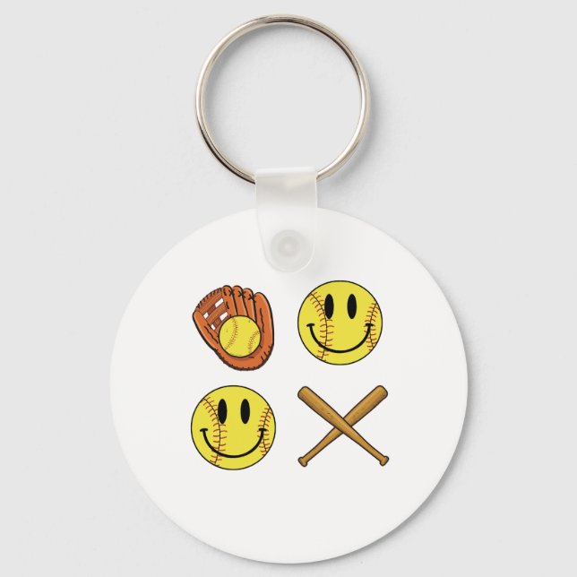 Porte-clés XO softball.png (Recto)