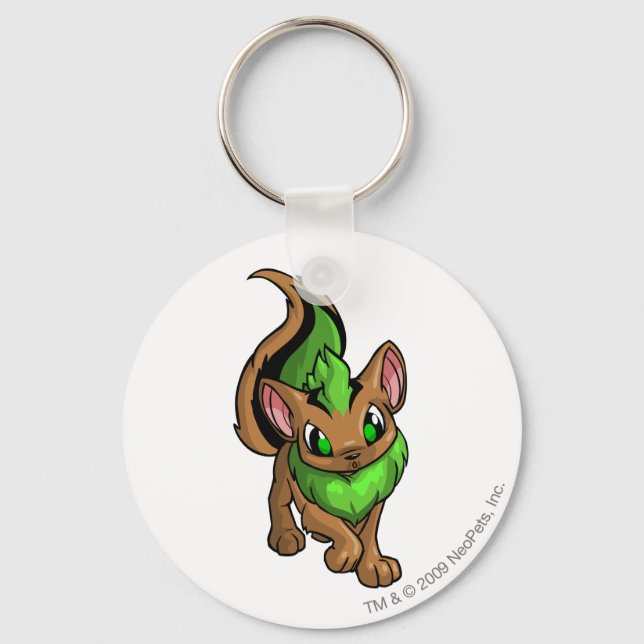 Porte-clés Xweetok Green (Recto)