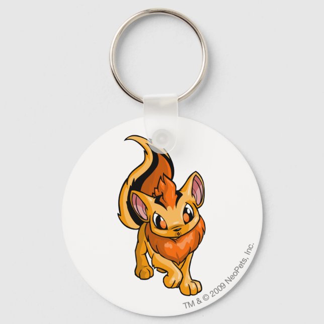 Porte-clés Xweetok Orange (Recto)