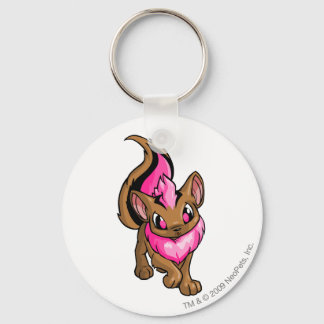 Porte-clés Xweetok rose