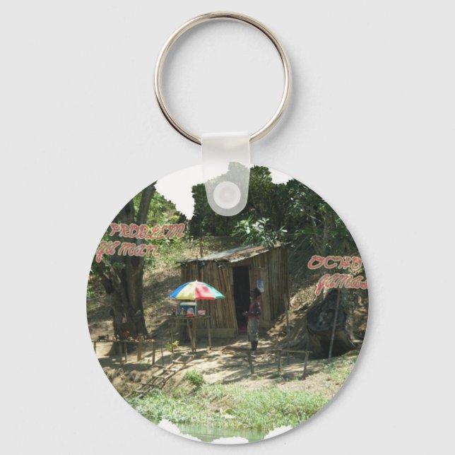 Porte-clés Ya Man ~ Ochos Rios Jamaïque (Recto)