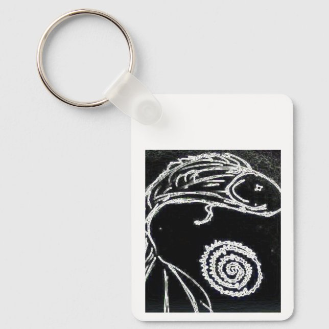 Porte-clés yaie betta (Recto)