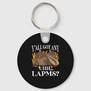 Porte-clés Yall A Des Lampes_ Mème Moth Drôle Bizarre Maudit 