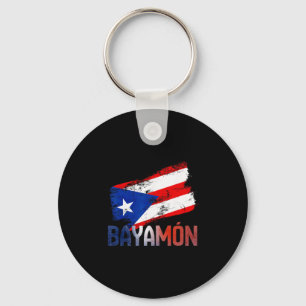 Porte-clés Yamón ville Porto Rico Drapeau Vintage Roots Boric