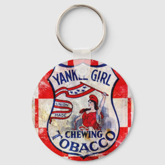 Porte-clés Yankee Girl Chewing Tobacco