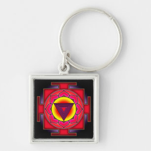 Porte-clés Yantra de Bhairavi