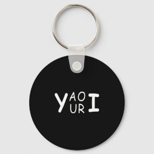 Porte-clés Yaouri vous êtes drôle wordplay mème minimaliste