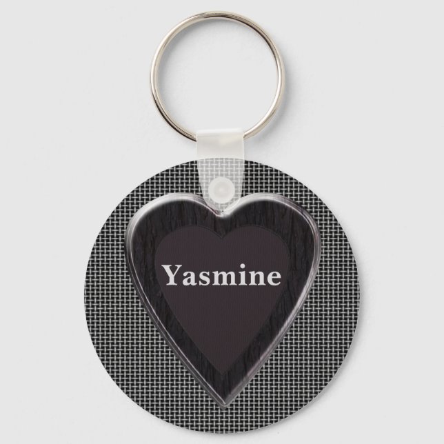 Porte-clés Yasmine Stole Mon Coeur Keychain (Recto)