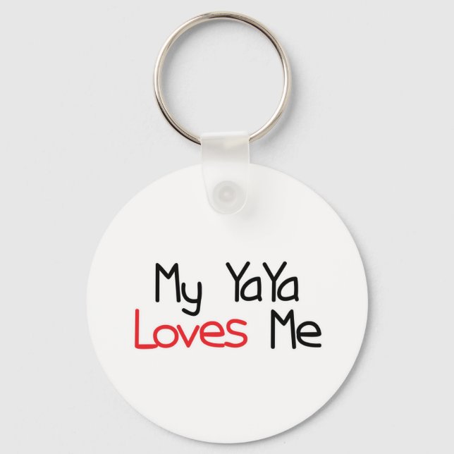 Porte-clés YaYa m'aime (Recto)
