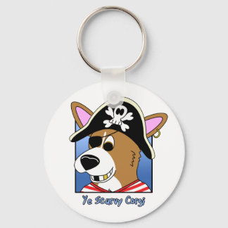 Porte-clés Ye Scurvy Corgi Porte - clé