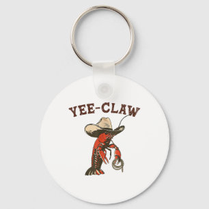 Porte-clés Yee Claw Funky Crawfish Festival de fruits de mer 