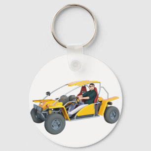 Porte-clés Yellow Dune Buggy