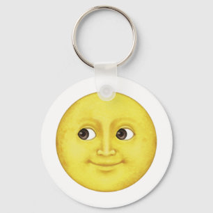Porte-clés Yellow Moon - Emoji