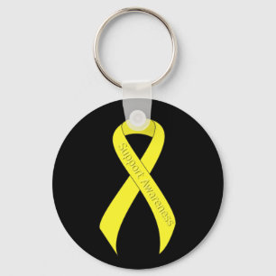 Porte-clés Yellow Ribbon Support Awareness