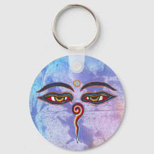 Porte-clés Yeux De Bouddha / Augen der Weisheit