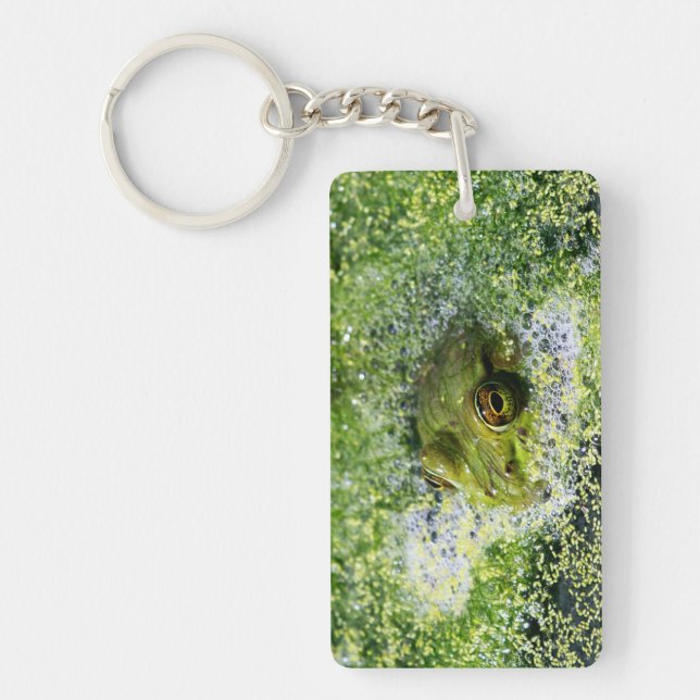 Porte-clés Yeux de grenouille dans un étang (Devant)