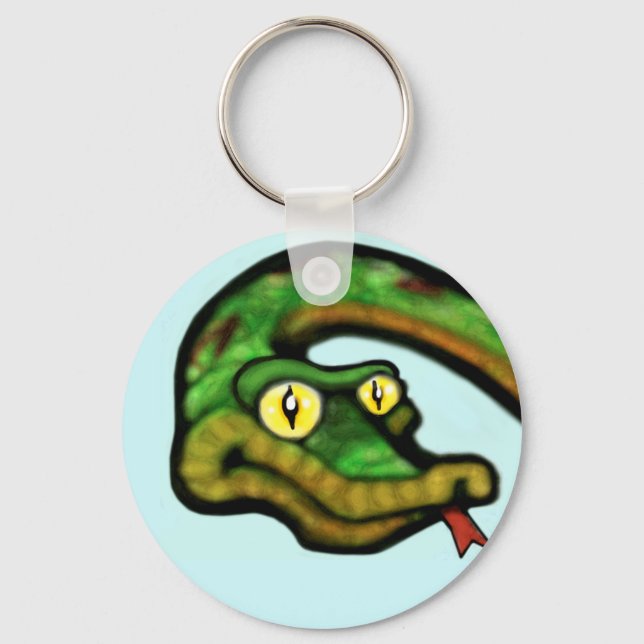 Porte-clés Yeux de serpent (Recto)