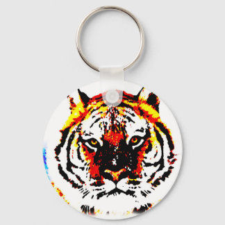 Porte-clés Yeux de tigres sauvages
