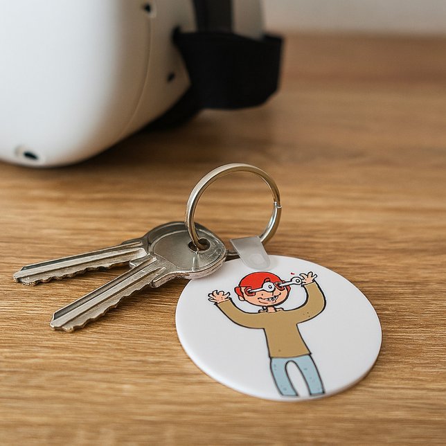 Porte-clés Yeux qui s'échappent (Créateur téléchargé)