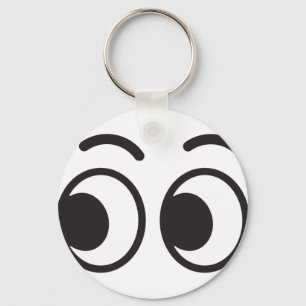 Porte-clés Yeux regardant l'emoji