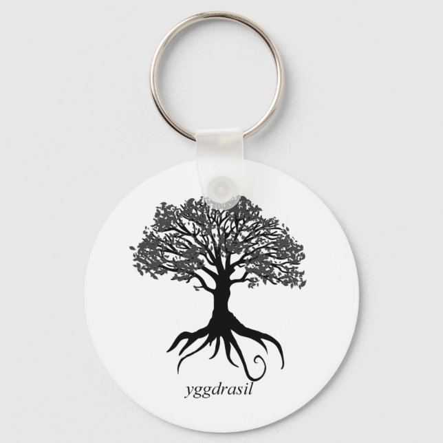Porte-clés Yggdrasil Tree of Life (Recto)