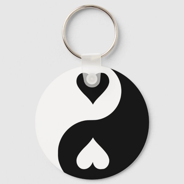 Porte-clés Yin Yang (Recto)