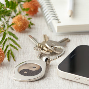 Porte-clés Yin Yang