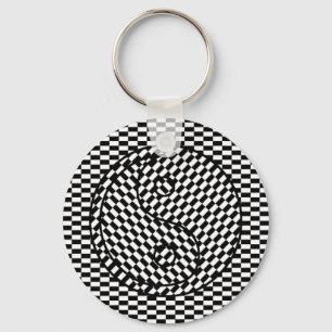 Porte-clés Yin Yang