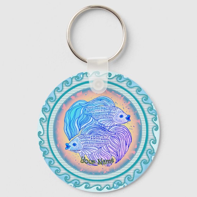 Porte-clés Yin Yang (Recto)