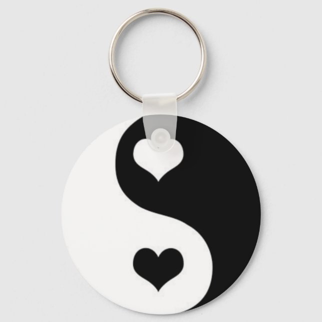Porte-clés Yin Yang (Recto)