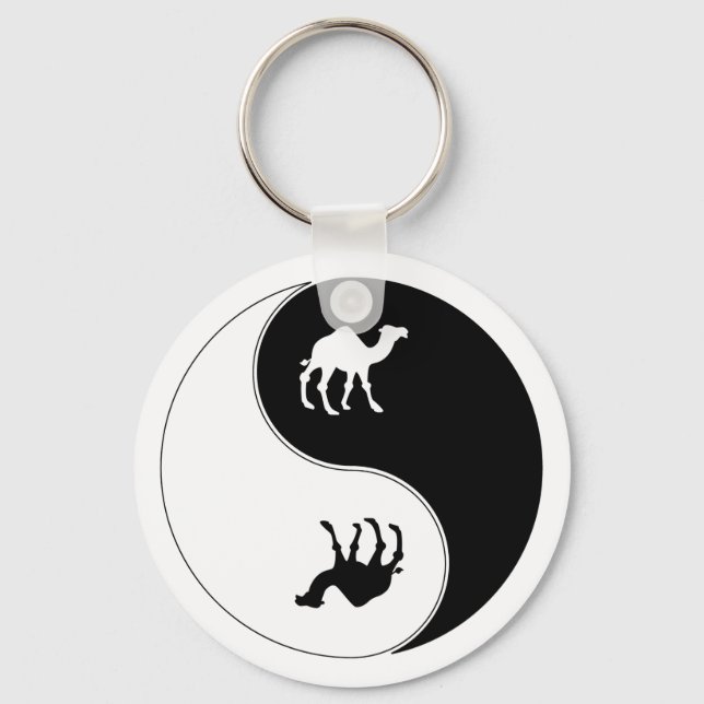 Porte-clés Yin Yang Camel (Recto)