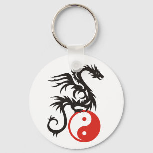 Porte-clés Yin & Yang Dragon