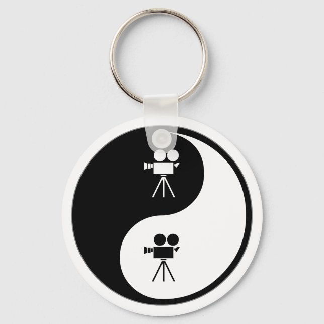 Porte-clés Yin Yang - Exploitation d'une caméra (Recto)