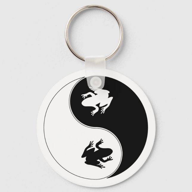 Porte-clés Yin Yang Frog (Recto)