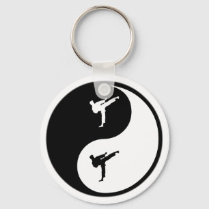 Porte-clés Yin Yang Karate
