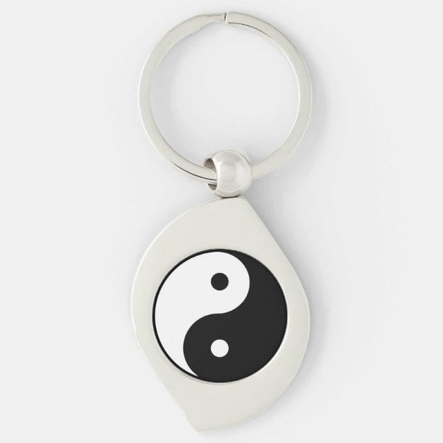 Porte-clés Yin Yang Metal Porte - clé (Devant)