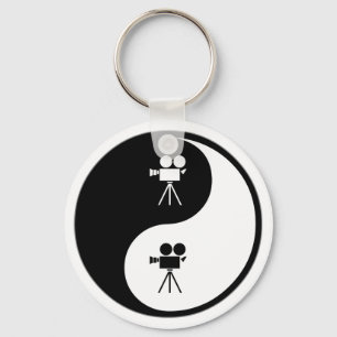 Porte-clés Yin Yang Operating a Camera
