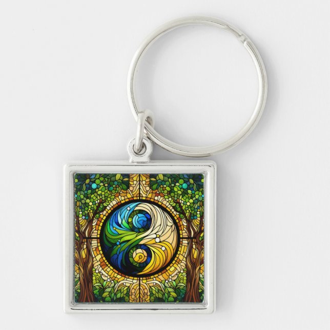 Porte-clés Yin Yang Porte - clé (Devant)