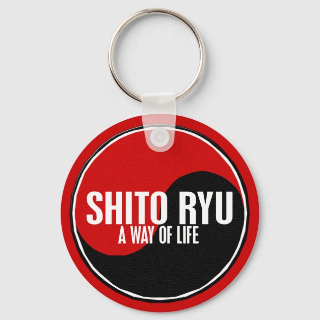 Porte-clés Yin Yang Shito Ryu 1 (Recto)