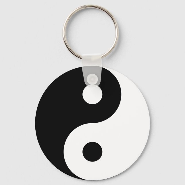 Porte-clés Yin Yang Symbol Keychain (Recto)