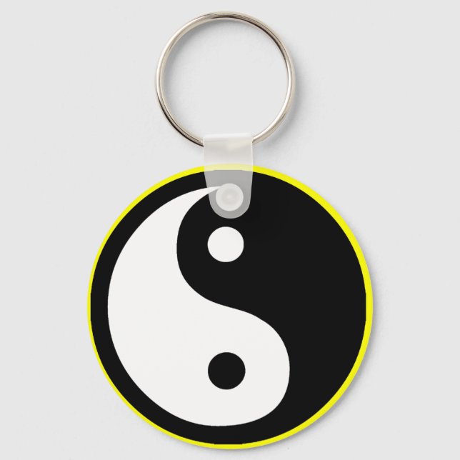 Porte-clés ying yang (Recto)